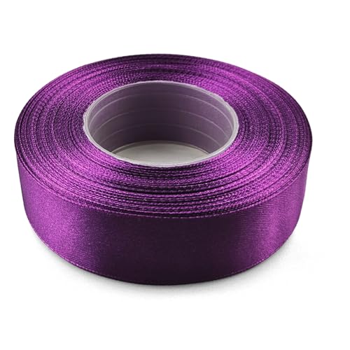 Netuno 1x Satinband Dunkelviolett 25 mm x 32 m Schleifenbänder bunt Geschenkbänder farbig Dekobänder Stoff Geschenk Schleife Satinrolle Polyester Soffbänder Schmuck Bänder farbig silk ribbon Netuno 1x Satinband Dunkelviolett 25 mm x 32 m Schleifenbänder bunt Geschenkbänder farbig Dekobänder Stoff Geschenk Schleife Satinrolle Polyester Soffbänder Schmuck Bänder farbig silk ribbon von Netuno