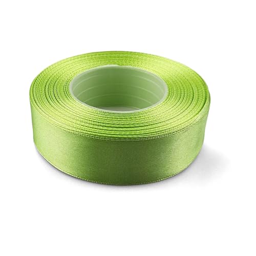 Netuno 1x Satinband Apfelgrün 25 mm x 32 m Schleifenband bunt Geschenkband farbig Dekoband Stoffband Satinrolle Satinbänder Schleife Geschenk Verpacken Dekoration Satinband Rolle ribbon silk Netuno 1x Satinband Apfelgrün 25 mm x 32 m Schleifenband bunt Geschenkband farbig Dekoband Stoffband Satinrolle Satinbänder Schleife Geschenk Verpacken Dekoration Satinband Rolle ribbon silk von Netuno