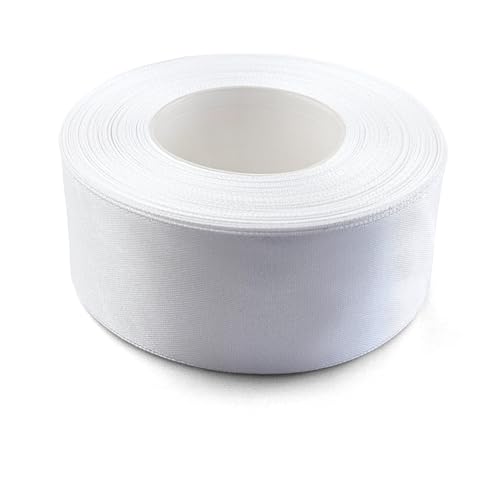 Netuno 1x Satinband Weiß 38 mm x 32 m Schleifenband weißes Geschenkband Dekoband Stoffband bunt Satinrolle weißes Satinband weiße Schleife Hochzeit Taufe Geburtstag Weihnachten Ostern Geschenk Netuno 1x Satinband Weiß 38 mm x 32 m Schleifenband weißes Geschenkband Dekoband Stoffband bunt Satinrolle weißes Satinband weiße Schleife Hochzeit Taufe Geburtstag Weihnachten Ostern Geschenk von Netuno