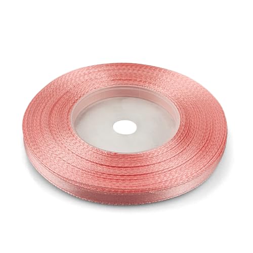 Netuno 1x Satinband Hellkoralle 6 mm x 32 m Schleifenband Geschenkband Dekoband Stoffband bunt Satinrolle farbig Bänder zum Basteln für Hochzeit Taufe Geburtstag Weihnachten Ostern Geschenk Netuno 1x Satinband Hellkoralle 6 mm x 32 m Schleifenband Geschenkband Dekoband Stoffband bunt Satinrolle farbig Bänder zum Basteln für Hochzeit Taufe Geburtstag Weihnachten Ostern Geschenk von Netuno