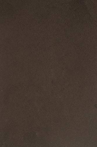 Netuno 100 Blatt Tonpapier Dunkel-Braun DIN A4 210× 297 mm 115g Sirio Color Cacao Bastel-Papier bedruckbar farbig A4 Ton-Zeichen-Papier Tonpapier Karten farbig zum Basteln Drucken Zeichnen von Netuno