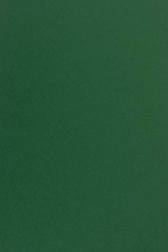 Netuno 100 Blatt Tonpapier Dunkel-Grün DIN A4 210× 297 mm 115g Sirio Color Foglia Feinpapier farbig Bastel-Papier bedruckbar bunt Bastel-Bogen für Einladungen Dankeskarten Tonzeichenpapier hochwertig von Netuno