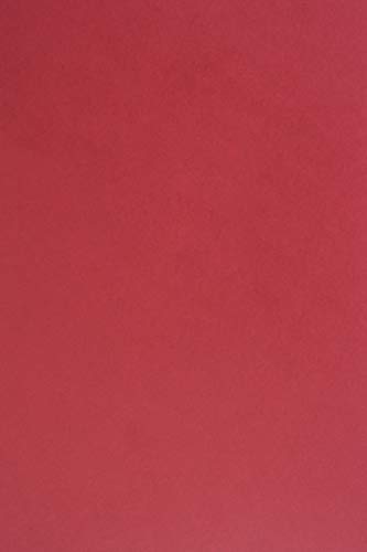 Netuno 100 Blatt Tonpapier Dunkel-Rot DIN A4 210× 297 mm 115g Sirio Color Cherry rotes Bastelpapier Kreativpapier Weihnachten Hochzeit Geburtstag Einladungen Bastelbogen rot Feinpapier farbig von Netuno