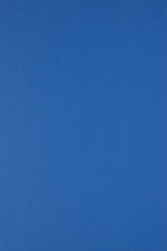 Netuno 100 Blatt Tonpapier Iris-Blau DIN A4 210× 297 mm 115g Sirio Color Iris Bastelpapier blau Kreativpapier zum Zeichnen Drucken Basteln Kinder Feinpapier für Einladungskarten Dankeskarten von Netuno