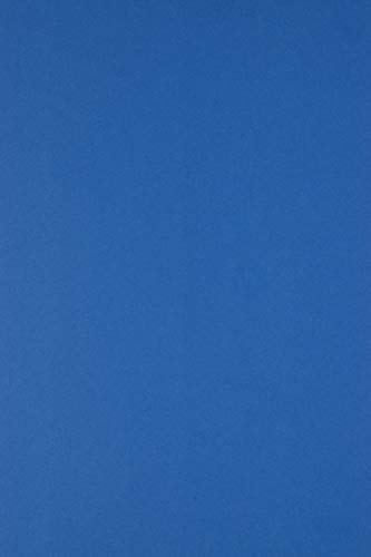 Netuno 100 Blatt Tonpapier Iris-Blau DIN A4 210× 297 mm 115g Sirio Color Iris Bastelpapier blau Kreativpapier zum Zeichnen Drucken Basteln Kinder Feinpapier für Einladungskarten Dankeskarten von Netuno