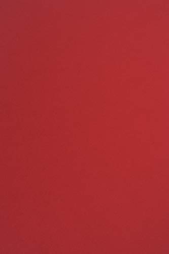 Netuno 100 Blatt Tonpapier Rot DIN A4 210× 297 mm 115g Sirio Color Lampone rotes Bastelpapier Kreativpapier Weihnachten Hochzeit Geburtstag Einladungen Bastelbogen rot Feinpapier farbig bedruckbar von Netuno