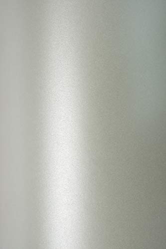 Netuno 100x Bastel-Karton Perlmutt-Silber DIN A4 210x 297 mm 300g Sirio Pearl Platinum Feinkarton mit Perlglanz schimmernd Silber Karton für Einladungs-Karten Hochzeits-Karten Basteln Dekorieren Netuno 100x Bastel-Karton Perlmutt-Silber DIN A4 210x 297 mm 300g Sirio Pearl Platinum Feinkarton mit Perlglanz schimmernd Silber Karton für Einladungs-Karten Hochzeits-Karten Basteln Dekorieren von Netuno