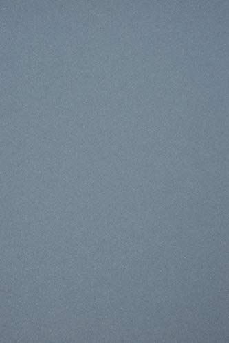Netuno 100x Bastelkarton Blau DIN A4 210 x 297 mm 250g Materica Acqua Umwelt-Karton ökologisch Tonkarton hohe Qualität Naturkarton bedruckbar Karton farbig Öko Recycling Kartenkarton Basteln von Netuno