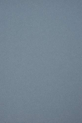 Netuno 100x Bastelkarton Blau DIN A4 210 x 297 mm 250g Materica Acqua Umwelt-Karton ökologisch Tonkarton hohe Qualität Naturkarton bedruckbar Karton farbig Öko Recycling Kartenkarton Basteln von Netuno