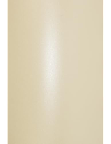 Netuno 100x Bastelkarton Perlmutt Creme DIN A4 21 x 29,7 cm 250g Aster Metallic Cream Perlmuttkarton farbig metallic glänzend Feinkarton schimmernd für Einladungskarten basteln Netuno 100x Bastelkarton Perlmutt Creme DIN A4 21 x 29,7 cm 250g Aster Metallic Cream Perlmuttkarton farbig metallic glänzend Feinkarton schimmernd für Einladungskarten basteln von Netuno