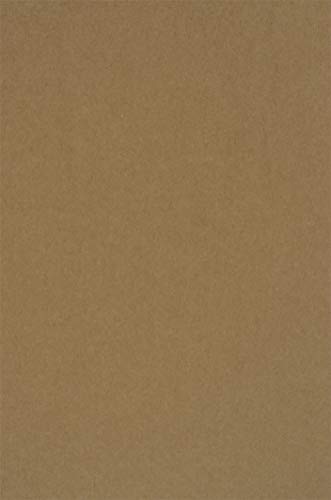 Netuno 100x Sand-Braun Kraft-Karton Recycled DIN A4 210x 297mm 400g braune Kraft-Pappe Natur-Karton Kraft Bastel-Karton Recycling-Pappe ökologisch Kraftkarton zu Basteln Kartengestaltung von Netuno