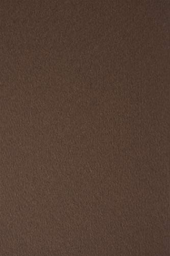 Netuno 100x Struktur-Karton Braun DIN A4 210x 297 mm 280g Nettuno Carruba Feinstkarton mit Leinen-Struktur Feinleinenkarton DIN A4 Ton-Karton mit Struktur Bastel-Karton farbig A4 Karten-Karton von Netuno