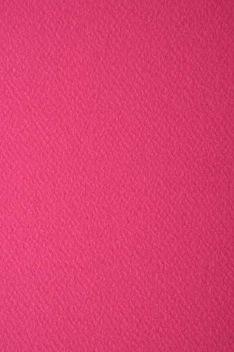 Netuno 100x Tonkarton Pink einseitig strukturiert DIN A4 210x 297 mm 220g Prisma Ciclamino Strukturkarton Bastelkarton mit Struktur für Einladungs-Karten Visitenkarten Diplome Zertifikate von Netuno