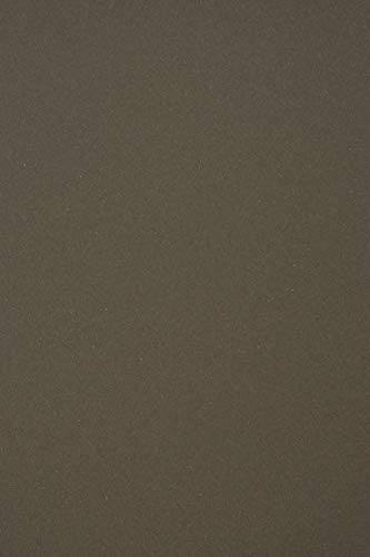 Netuno 10x Bastelkarton Dunkel-Braun DIN A4 210 x 297 mm 360g Materica Pitch Fotokarton Recycling Ton-Zeichen-Pappe Karten-Karton für Kartengestaltung Einladungen Visitenkarten Diplome Zertifikate von Netuno