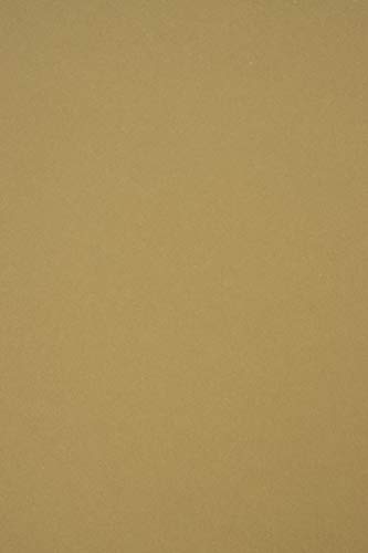 Netuno 10x Bastelkarton Karamell DIN A4 210 x 297 mm 250g Materica Kraft Umwelt-Karton ökologisch Tonkarton hohe Qualität Naturkarton bedruckbar Karton farbig Öko Recycling Kartenkarton Basteln von Netuno