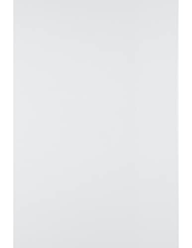 Netuno 10x Bastelkarton Weiß DIN A5 148 x 210 mm 250g Materica Gesso Umwelt-Karton ökologisch Tonkarton hochwertig Öko Recycling Kartenkarton zum Basteln Drucken Karton recycled paper A5 DIY von Netuno