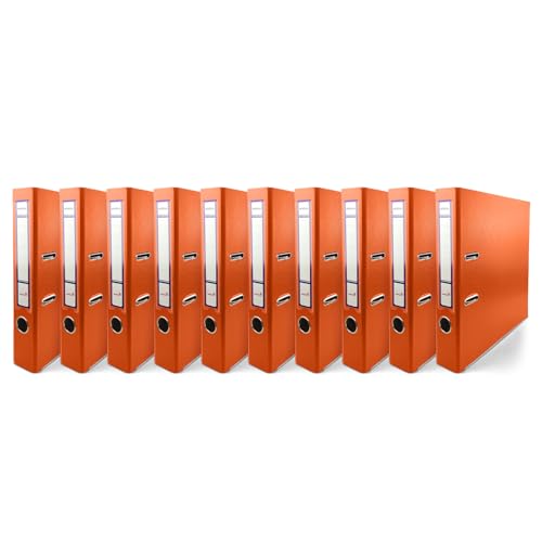 Netuno 10x Ring-Buch Orange DIN A4 Ekobox 2-Ring-Mechanik 5cm Ringmappe a4 schmaler Aktenordner a4 schmal Aktenordner dünn Kunststoffordner einfarbig Ordner Dokumente Ringbuch Ordner Schulordner Netuno 10x Ring-Buch Orange DIN A4 Ekobox 2-Ring-Mechanik 5cm Ringmappe a4 schmaler Aktenordner a4 schmal Aktenordner dünn Kunststoffordner einfarbig Ordner Dokumente Ringbuch Ordner Schulordner von Netuno