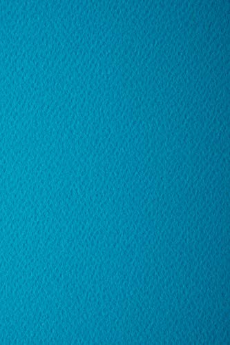 Netuno 10x Tonkarton Blau einseitig strukturiert DIN A4 210x 297 mm 220g Prisma Oceano Fotokarton mit Struktur Karten-Karton mit Textur farbig A4 Bastel-Karton bunt strukturiert Prägekarton von Netuno