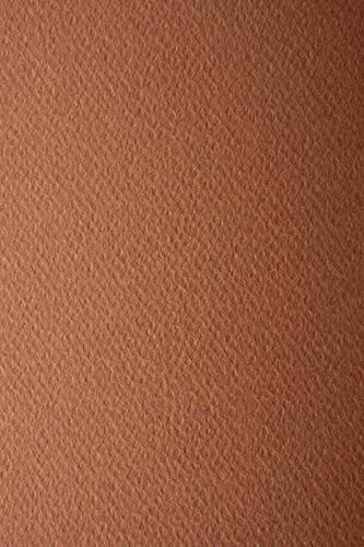 Netuno 10x Tonkarton Schoko-Braun einseitig strukturiert DIN A4 210x 297 mm 220g Prisma Cioccolato Bastelkarton Prägekarton Tonpapier Struktur für Einladungen Visitenkarten Diplome von Netuno