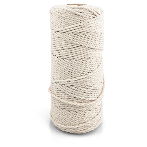 Netuno 1x Makramee-Garn Ecru 2 mm 100 m dreifach gedreht Deko-Schnur Makramee-Schnur Baumwolle Knüpfgarn 3fach gezwirnt Bastelgarn Biobaumwollgarn Makramee Schmuck 3ply-Garn Natur Netuno 1x Makramee-Garn Ecru 2 mm 100 m dreifach gedreht Deko-Schnur Makramee-Schnur Baumwolle Knüpfgarn 3fach gezwirnt Bastelgarn Biobaumwollgarn Makramee Schmuck 3ply-Garn Natur von Netuno