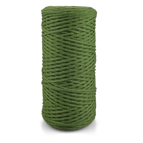 Netuno 1x Makramee Garn Kiwi 2 mm 150 m einfach gedreht Kordel Baumwolle Textilgarn Naturbaumwolle Garn für Makramee Schnur Baumwollkordel Dekoschnur farbig Twisted Macrame Cotton Cord Netuno 1x Makramee Garn Kiwi 2 mm 150 m einfach gedreht Kordel Baumwolle Textilgarn Naturbaumwolle Garn für Makramee Schnur Baumwollkordel Dekoschnur farbig Twisted Macrame Cotton Cord von Netuno