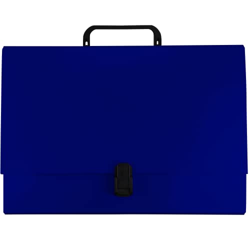 Netuno 1x Prospektkoffer aus Pappe A4 Dunkelblau Rückenbreite 9 cm Dokumenten-Mappe A4 Pappe mit Griff Mappe mit Tragegriff Prospekt-Koffer Mappe Dokumentenbox Mappe DIN A4 tragbar Sammelmappe Netuno 1x Prospektkoffer aus Pappe A4 Dunkelblau Rückenbreite 9 cm Dokumenten-Mappe A4 Pappe mit Griff Mappe mit Tragegriff Prospekt-Koffer Mappe Dokumentenbox Mappe DIN A4 tragbar Sammelmappe von Netuno