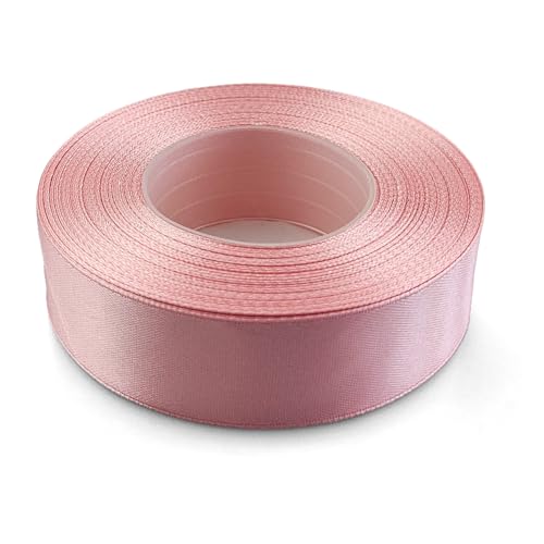 Netuno 1x Satinband Blassrosa 25 mm x 32 m elegantes Schleifenband Geschenkband Dekoband Stoffband bunt Satinrolle farbig Bänder zum Basteln für Hochzeit Taufe Geburtstag Weihnachten Ostern Geschenk Netuno 1x Satinband Blassrosa 25 mm x 32 m elegantes Schleifenband Geschenkband Dekoband Stoffband bunt Satinrolle farbig Bänder zum Basteln für Hochzeit Taufe Geburtstag Weihnachten Ostern Geschenk von Netuno