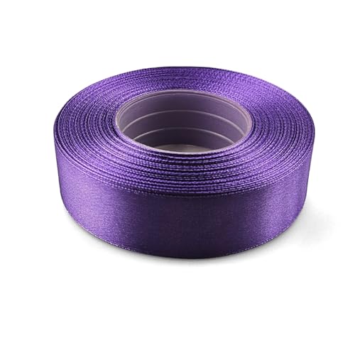 Netuno 1x Satinband Dunkellavendel 25 mm x 32 m Schleifenbänder bunt Geschenkbänder farbig Dekobänder Stoff Geschenk Schleife Satinrolle Polyester Soffbänder Schmuck Bänder farbig silk ribbon Netuno 1x Satinband Dunkellavendel 25 mm x 32 m Schleifenbänder bunt Geschenkbänder farbig Dekobänder Stoff Geschenk Schleife Satinrolle Polyester Soffbänder Schmuck Bänder farbig silk ribbon von Netuno