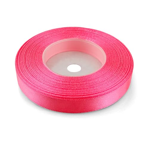 Netuno 1x Satinband Dunkelrosa 12 mm x 32 m Schleifenband bunt Geschenkband farbig Dekoband Stoffband Satinrolle Satinbänder rote Schleife Geschenk Verpacken Dekoration Satinband Rolle ribbon silk Netuno 1x Satinband Dunkelrosa 12 mm x 32 m Schleifenband bunt Geschenkband farbig Dekoband Stoffband Satinrolle Satinbänder rote Schleife Geschenk Verpacken Dekoration Satinband Rolle ribbon silk von Netuno