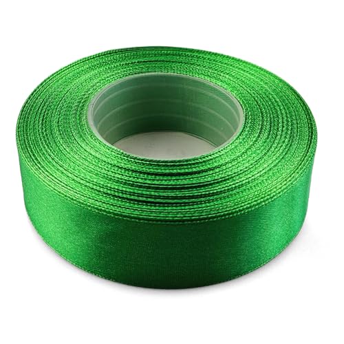 Netuno 1x Satinband Grasgrün 25 mm x 32 m Schleifenband bunt Geschenkband farbig Dekoband Stoffband Satinrolle Satinbänder Schleife Geschenk Verpacken Dekoration Satinband Rolle ribbon silk Netuno 1x Satinband Grasgrün 25 mm x 32 m Schleifenband bunt Geschenkband farbig Dekoband Stoffband Satinrolle Satinbänder Schleife Geschenk Verpacken Dekoration Satinband Rolle ribbon silk von Netuno