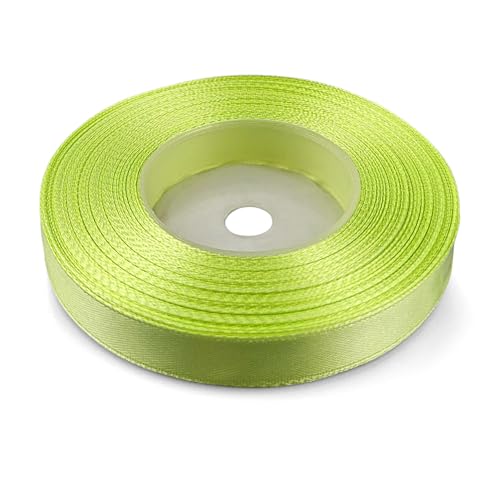 Netuno 1x Satinband Limettengrün 12 mm x 32 m Schleifenbänder Limette Geschenkbänder farbig Dekobänder Stoff Geschenk Schleife Satinrolle Polyester Soffbänder Schmuck Bänder farbig silk ribbon Netuno 1x Satinband Limettengrün 12 mm x 32 m Schleifenbänder Limette Geschenkbänder farbig Dekobänder Stoff Geschenk Schleife Satinrolle Polyester Soffbänder Schmuck Bänder farbig silk ribbon von Netuno