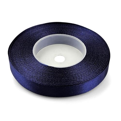 Netuno 1x Satinband Nachtsblau 12 mm x 32 m Schleifenbänder bunt Geschenkbänder farbig Dekobänder Stoff Geschenk Schleife Satinrolle Polyester Soffbänder Schmuck Bänder farbig silk ribbon Netuno 1x Satinband Nachtsblau 12 mm x 32 m Schleifenbänder bunt Geschenkbänder farbig Dekobänder Stoff Geschenk Schleife Satinrolle Polyester Soffbänder Schmuck Bänder farbig silk ribbon von Netuno