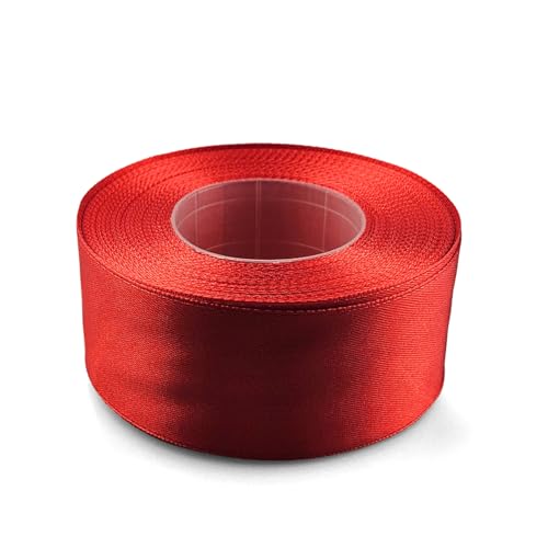 Netuno 1x Satinband Rot 38 mm x 32 m rotes Schleifenband Geschenkband Rot Dekoband Stoffband Satinrolle Satinbänder rote Schleife Geschenk Verpacken Dekoration Satinband Rolle red ribbon silk Netuno 1x Satinband Rot 38 mm x 32 m rotes Schleifenband Geschenkband Rot Dekoband Stoffband Satinrolle Satinbänder rote Schleife Geschenk Verpacken Dekoration Satinband Rolle red ribbon silk von Netuno