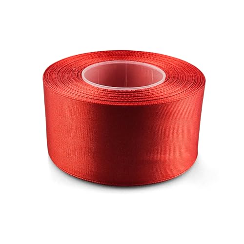 Netuno 1x Satinband Rot 50 mm x 32 m rotes Schleifenband Geschenkband Rot Dekoband Stoffband Satinrolle Satinbänder rote Schleife Geschenk Verpacken Dekoration Satinband Rolle red ribbon silk Netuno 1x Satinband Rot 50 mm x 32 m rotes Schleifenband Geschenkband Rot Dekoband Stoffband Satinrolle Satinbänder rote Schleife Geschenk Verpacken Dekoration Satinband Rolle red ribbon silk von Netuno