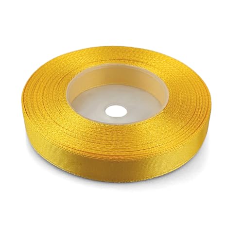 Netuno 1x Satinband Sonnengelb 12 mm x 32 m Schleifenband Geschenkband Dekoband Stoffband bunt Satinrolle farbig Bänder zum Dekorieren für Hochzeit Taufe Geburtstag Weihnachten Ostern Geschenk Netuno 1x Satinband Sonnengelb 12 mm x 32 m Schleifenband Geschenkband Dekoband Stoffband bunt Satinrolle farbig Bänder zum Dekorieren für Hochzeit Taufe Geburtstag Weihnachten Ostern Geschenk von Netuno