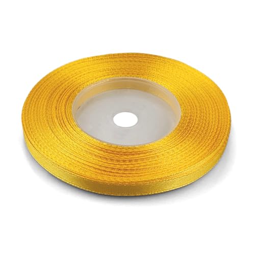 Netuno 1x Satinband Sonnengelb 6 mm x 32 m Schleifenband Geschenkband Dekoband Stoffband bunt Satinrolle farbig Bänder zum Dekorieren für Hochzeit Taufe Geburtstag Weihnachten Ostern Geschenk Netuno 1x Satinband Sonnengelb 6 mm x 32 m Schleifenband Geschenkband Dekoband Stoffband bunt Satinrolle farbig Bänder zum Dekorieren für Hochzeit Taufe Geburtstag Weihnachten Ostern Geschenk von Netuno