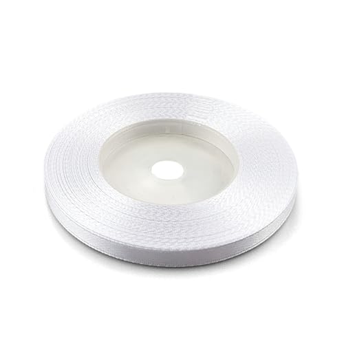 Netuno 1x Satinband Weiß 6 mm x 32 m Schleifenband weißes Geschenkband Dekoband Stoffband bunt Satinrolle weißes Satinband weiße Schleife Hochzeit Taufe Geburtstag Weihnachten Ostern Geschenk Netuno 1x Satinband Weiß 6 mm x 32 m Schleifenband weißes Geschenkband Dekoband Stoffband bunt Satinrolle weißes Satinband weiße Schleife Hochzeit Taufe Geburtstag Weihnachten Ostern Geschenk von Netuno