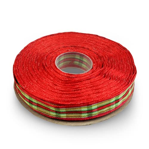 Netuno 1x Schleifenband kariert Rot-Grün-Gelb 12 mm x 22 m m Karoband Dekoband Geschenkband Karomuster Stoffband Polyester Band für Weihnachten Geburtstag Dekoration Basteln Geschenk Verpacken Blumen Netuno 1x Schleifenband kariert Rot-Grün-Gelb 12 mm x 22 m m Karoband Dekoband Geschenkband Karomuster Stoffband Polyester Band für Weihnachten Geburtstag Dekoration Basteln Geschenk Verpacken Blumen von Netuno