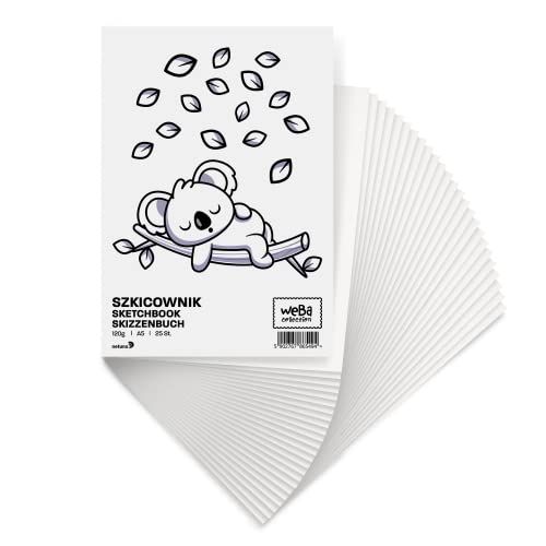 Netuno 1x Zeichenblock Weiß DIN A5 25 Blatt 120g Skizzenbuch Zeichenpapier Bleistift Kohle Pastell Buntstifte Kreide Skizzenpapier für Künstler Schüler Studenten Skizzenblock blanko sketchbook Kinder Netuno 1x Zeichenblock Weiß DIN A5 25 Blatt 120g Skizzenbuch Zeichenpapier Bleistift Kohle Pastell Buntstifte Kreide Skizzenpapier für Künstler Schüler Studenten Skizzenblock blanko sketchbook Kinder von Netuno