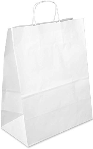 Netuno 20 Weiß Papiertüten mit Henkel 25 x 32 x 11 cm Papiertragetaschen mit Griff Geschenktüten Kraftpapiertüten Einkaufstaschen Kraftpapier Einkaufstüten Papier Taschen Geschenkbeutel Netuno 20 Weiß Papiertüten mit Henkel 25 x 32 x 11 cm Papiertragetaschen mit Griff Geschenktüten Kraftpapiertüten Einkaufstaschen Kraftpapier Einkaufstüten Papier Taschen Geschenkbeutel von Netuno