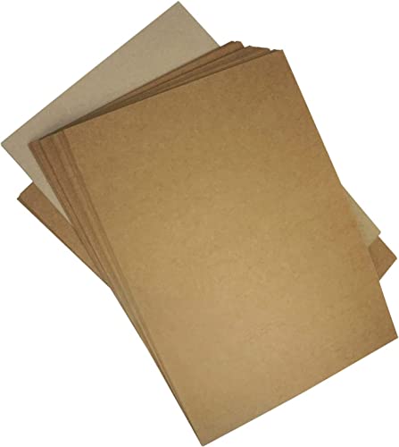 Netuno 20x Kraftpapier Sand-Braun DIN A4 210x 297mm 170g Natur-Papier Recycled Natur-braun ökologisch recyceltes Ökopapier Kraft braunes Bastelpapier Kraftpapier Karten braun bedruckbar A4 von Netuno