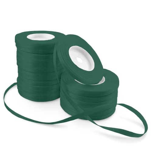 Netuno 20x Satinband Flaschengrün 6 mm x 32 m Schleifenbänder bunt Geschenkbänder farbig Dekobänder Stoff Geschenk Schleife Satinrolle Polyester Soffbänder Schmuck Bänder farbig silk ribbon Netuno 20x Satinband Flaschengrün 6 mm x 32 m Schleifenbänder bunt Geschenkbänder farbig Dekobänder Stoff Geschenk Schleife Satinrolle Polyester Soffbänder Schmuck Bänder farbig silk ribbon von Netuno