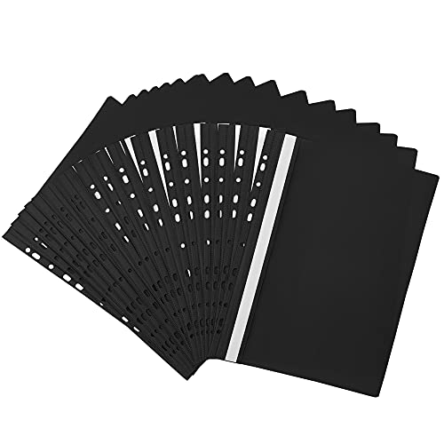 Netuno 20x Schnellhefter aus Kunststoff A4 Schulschnellhefter mit Beschriftungsstreifen Sichthefter Plastikhefter farbig glassklares Deckblatt gelocht für Schule Büro Zuhause Ordner Akten zum Abheften Netuno 20x Schnellhefter aus Kunststoff A4 Schulschnellhefter mit Beschriftungsstreifen Sichthefter Plastikhefter farbig glassklares Deckblatt gelocht für Schule Büro Zuhause Ordner Akten zum Abheften von Netuno