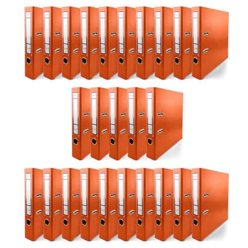 Netuno 25x Ring-Buch Orange DIN A4 Ekobox 2-Ring-Mechanik 5cm Ringmappe a4 schmaler Aktenordner a4 schmal Aktenordner dünn Kunststoffordner einfarbig Ordner Dokumente Ringbuch Ordner Schulordner Netuno 25x Ring-Buch Orange DIN A4 Ekobox 2-Ring-Mechanik 5cm Ringmappe a4 schmaler Aktenordner a4 schmal Aktenordner dünn Kunststoffordner einfarbig Ordner Dokumente Ringbuch Ordner Schulordner von Netuno