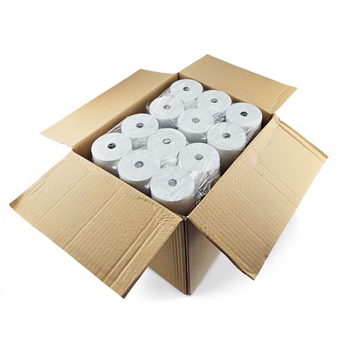 Netuno 36 Thermorollen 80 mm x 13 mm x 80 m BPA Frei Kassenrollen Weiß Thermopapier Bonrollen Additionsrollen Thermo-Bonrollen für Kassen-Drucker Bondrucker Papierrollen für Kassen Netuno 36 Thermorollen 80 mm x 13 mm x 80 m BPA Frei Kassenrollen Weiß Thermopapier Bonrollen Additionsrollen Thermo-Bonrollen für Kassen-Drucker Bondrucker Papierrollen für Kassen von Netuno