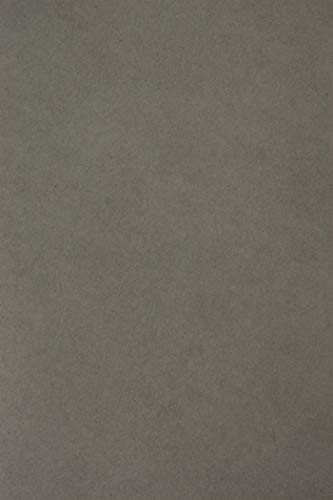 Netuno 50 Blatt Tonpapier Anthrazit-Grau DIN A4 210× 297 mm 115g Sirio Color Anthracite Bastel-Papier bedruckbar bunt A4 Ton-Zeichen-Papier Tonpapier Karten farbig zum Basteln Drucken Zeichnen von Netuno