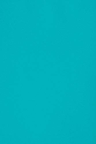 Netuno 50 x Tonkarton DIN A3 297x 420 mm Blau 250g Burano Azzurro Reale Bastelkarton einfarbig Fotokarton A3 bunt durchgefärbt Feinpapier DIY Bogen Kreativ-Karton farbig buntes Tonpapier von Netuno