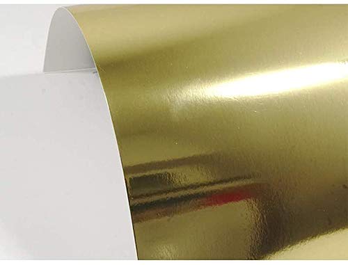 Netuno 50x Spiegelkarton Gold einseitig bedruckt DIN A4 210 x 297 mm 225g Mirror Gold Effekt-Karton in Gold Karton Spiegel-Effekt für Bastelarbeiten Kartengestaltung Spiegelpapier Gold zum Basteln Netuno 50x Spiegelkarton Gold einseitig bedruckt DIN A4 210 x 297 mm 225g Mirror Gold Effekt-Karton in Gold Karton Spiegel-Effekt für Bastelarbeiten Kartengestaltung Spiegelpapier Gold zum Basteln von Netuno