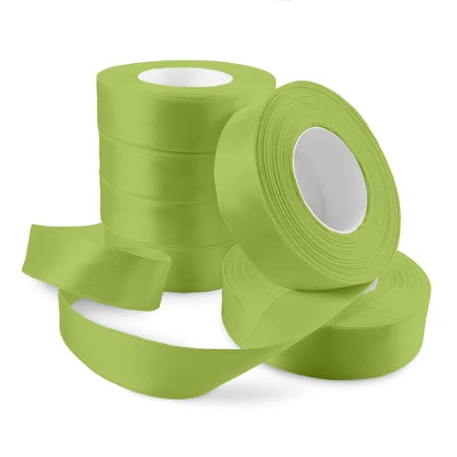 Netuno 6x Satinband Apfelgrün 25 mm x 32 m Schleifenband bunt Geschenkband farbig Dekoband Stoffband Satinrolle Satinbänder Schleife Geschenk Verpacken Dekoration Satinband Rolle ribbon silk Netuno 6x Satinband Apfelgrün 25 mm x 32 m Schleifenband bunt Geschenkband farbig Dekoband Stoffband Satinrolle Satinbänder Schleife Geschenk Verpacken Dekoration Satinband Rolle ribbon silk von Netuno