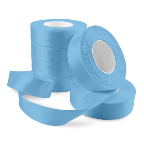 Netuno 6x Satinband Himmelblau 25 mm x 32 m rotes Geschenkband Hochzeit Deko Stoffband Schleifen farbig zum Verpacken Dekoration Geschenke Schleifenband bunt Schleifenbänder Satinbänder Netuno 6x Satinband Himmelblau 25 mm x 32 m rotes Geschenkband Hochzeit Deko Stoffband Schleifen farbig zum Verpacken Dekoration Geschenke Schleifenband bunt Schleifenbänder Satinbänder von Netuno